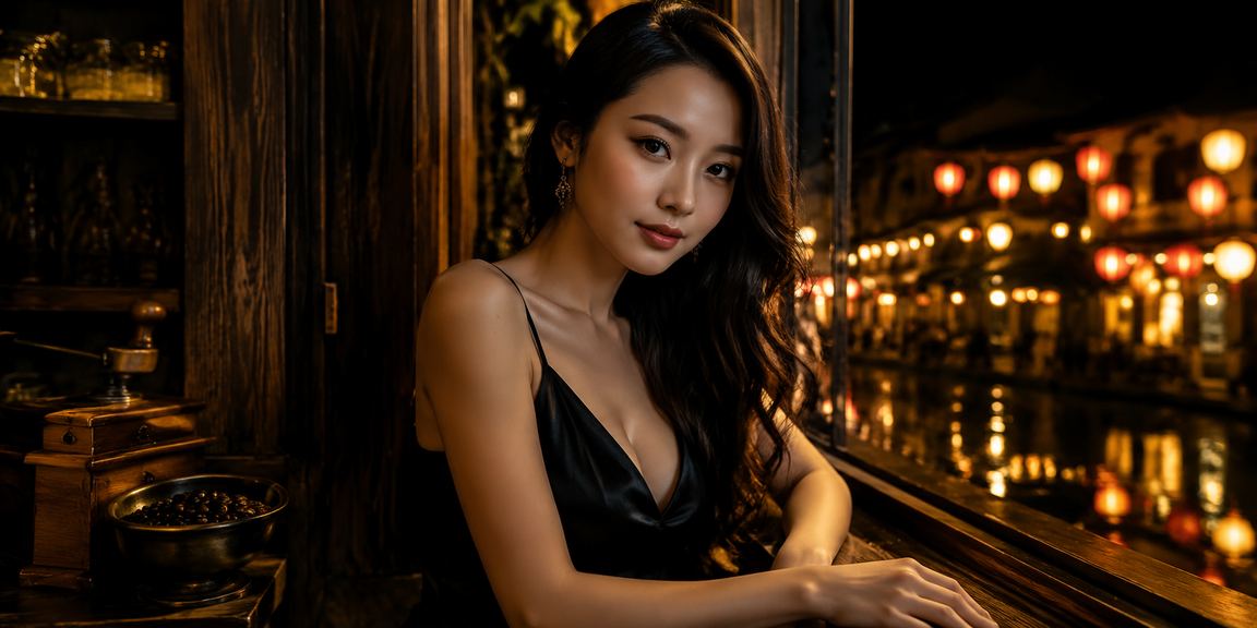 Người chơi Hội An ngồi uống cà phê sáng mở ứng dụng cá cược trên điện thoại