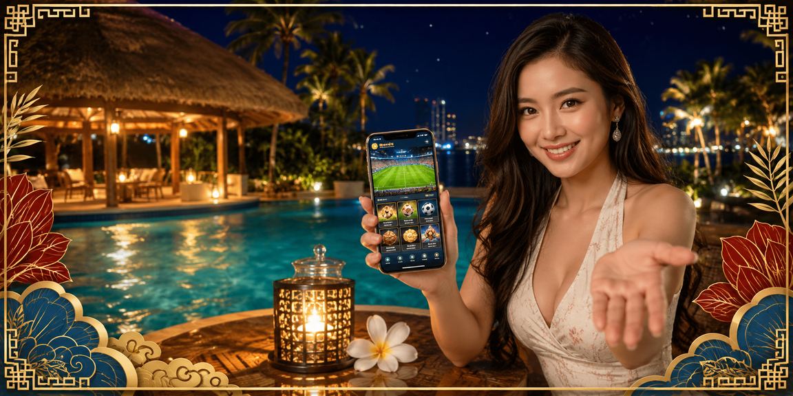 Người dùng Nha Trang trải nghiệm live casino trên điện thoại cùng giao diện ứng dụng