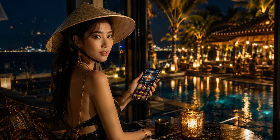 Không khí trò chơi casino trực tuyến sôi động tại Việt Nam với giao diện hiện đại